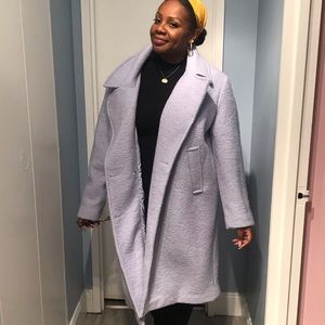 BNWT Baby blue Oversized Winter Coat